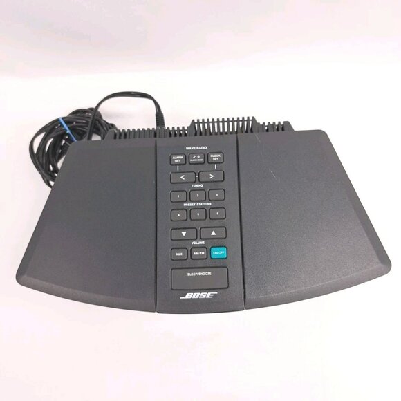 Bose Wave Radio AM/FM Clock Alarm Black Tested Working No Remote - Picture 4 of 16